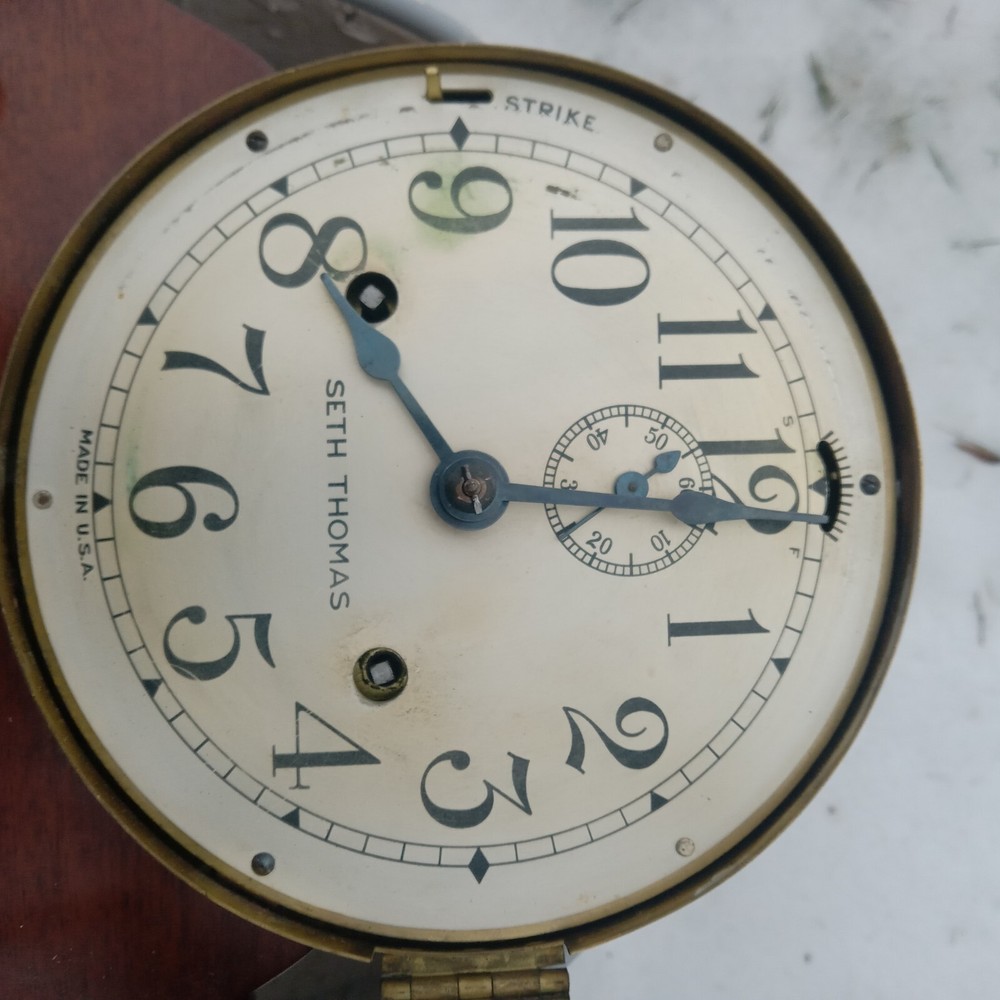 Seth Thomas Ship Clock.