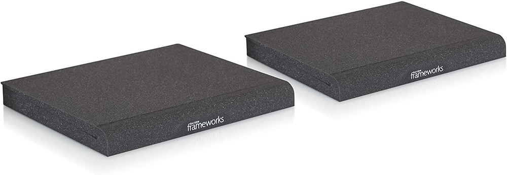 Gator Frameworks Acoustic Foam Isolation Pads for Large Studio Monitors