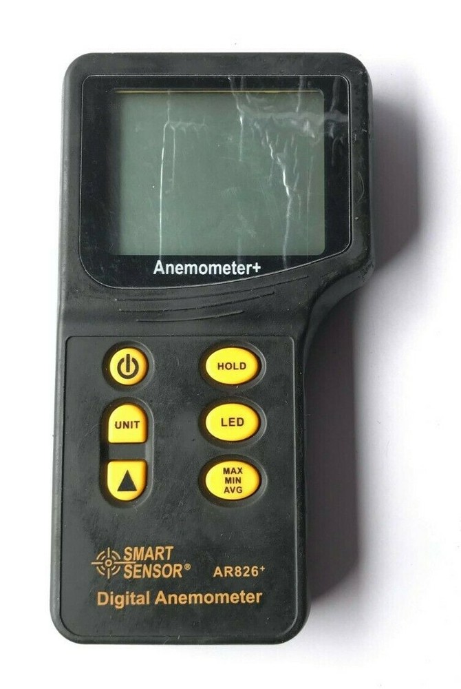 Smart Sensor Intell Instruments Plus AR826+ Digital Anemometer