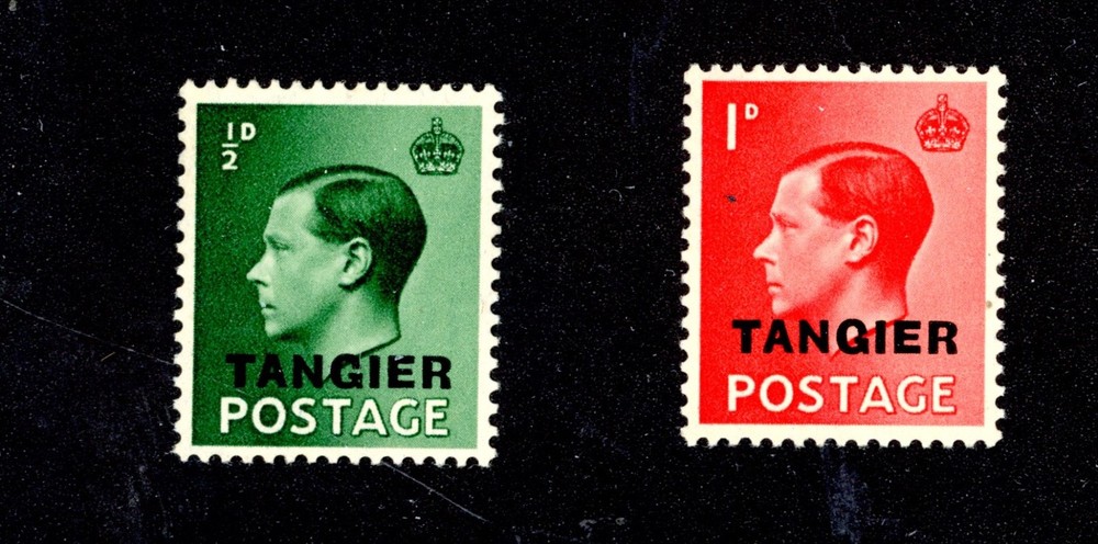 BRITISH OFFICES IN MOROCCO--2 Stamps Scott #521#522