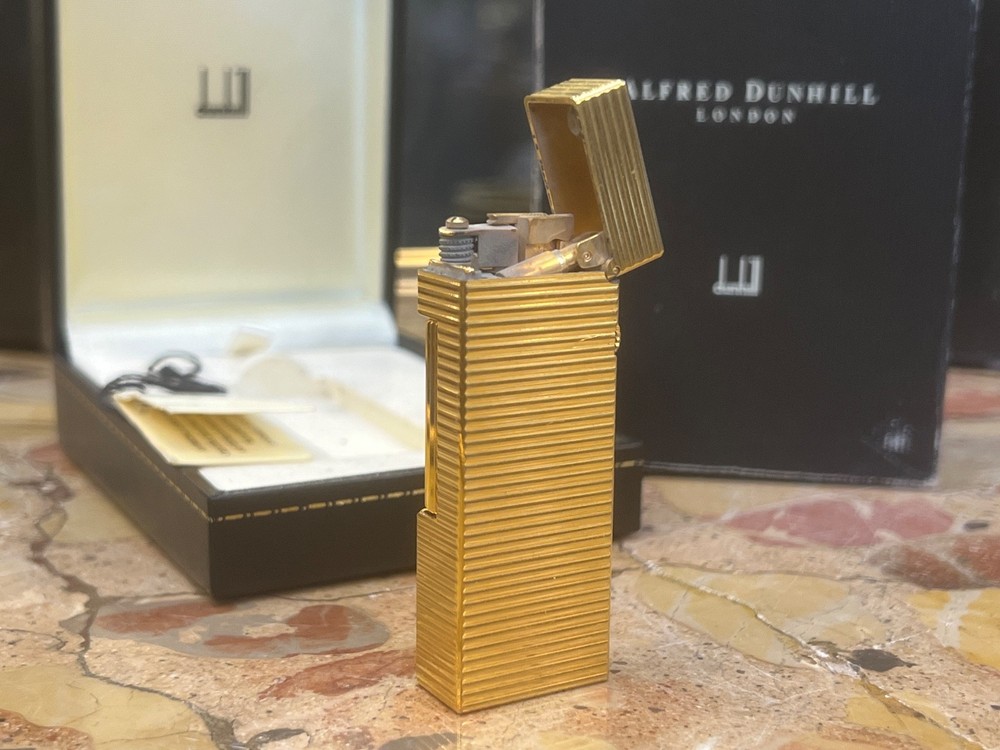 Golden Dunhill Lighter