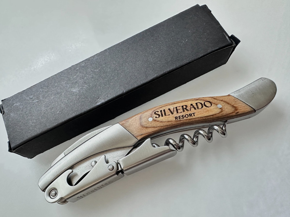 Vinstyle SILVERADO RESORT Hefty Waiters Corkscrew Wine Key Opener