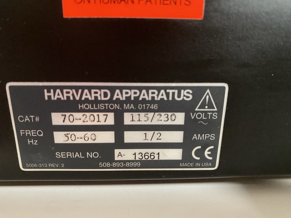 Harvard Apparatus PHD 2000 Programmable Syringe Pump – Cat# 70-2017