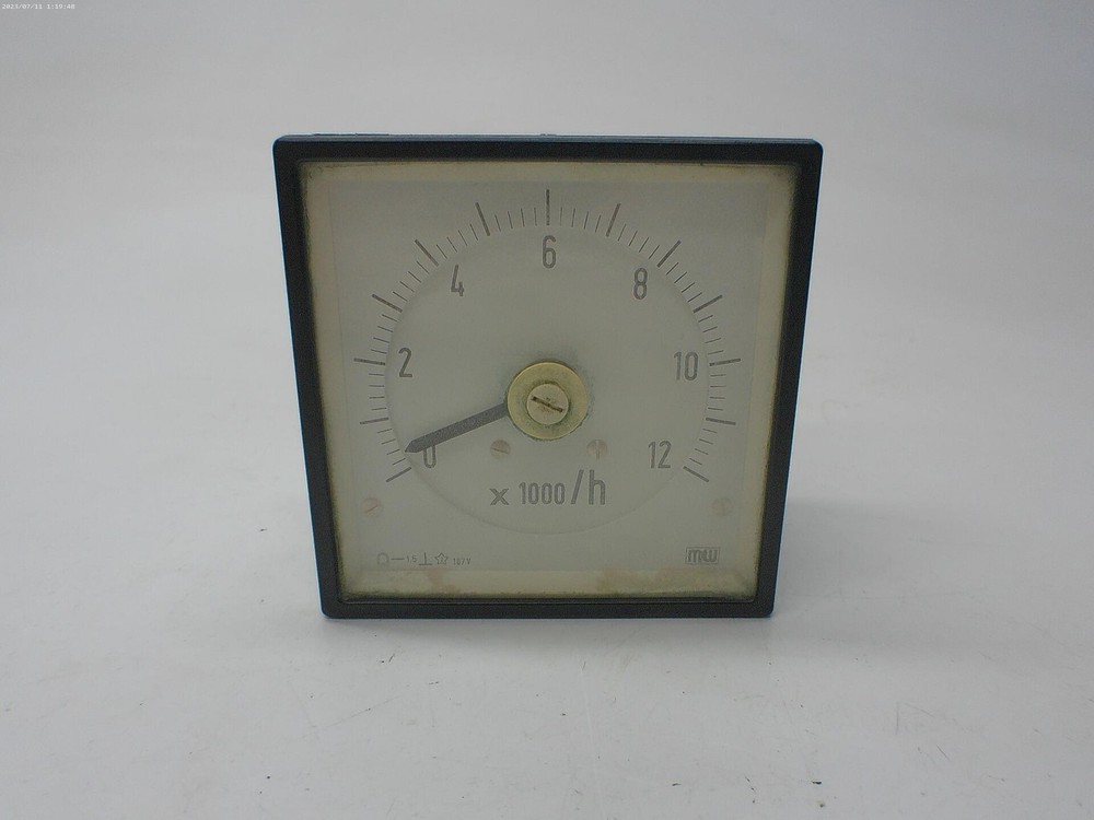 MW 0-12X1000/H PANEL METER UNMP