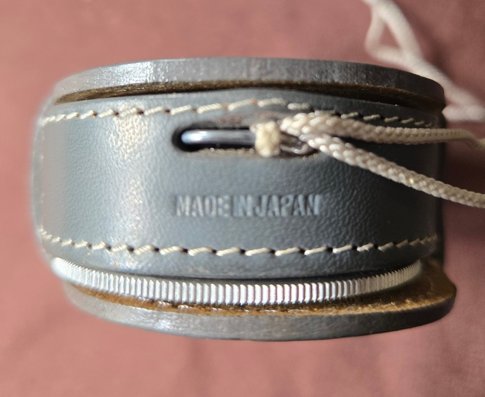 Weston Master IV Exposure Light Meter Model 745 W/ Grey Leather Case Untested