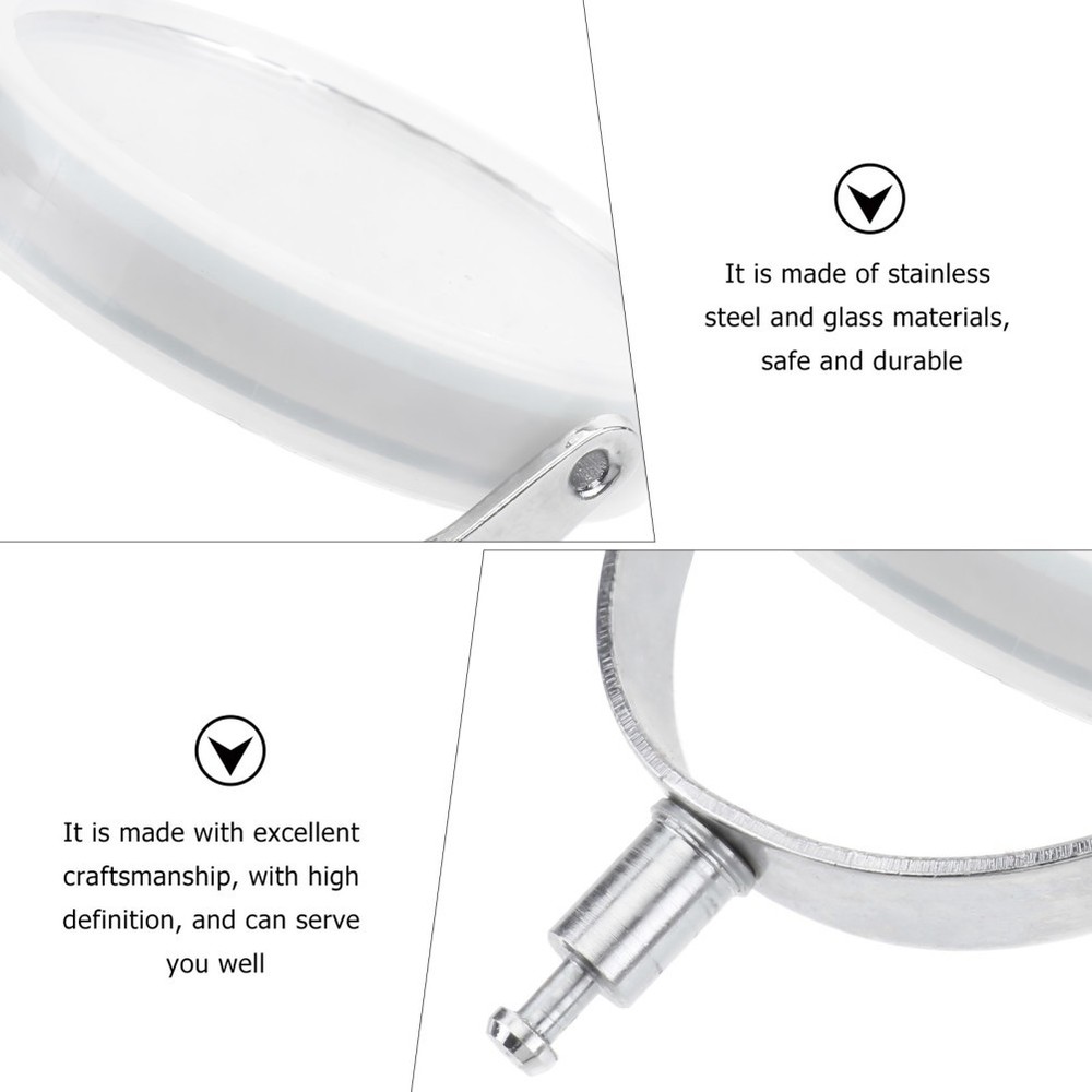 1pc Useful Microscope Accessories Mirror Reflecting Mirror for Gathering Light