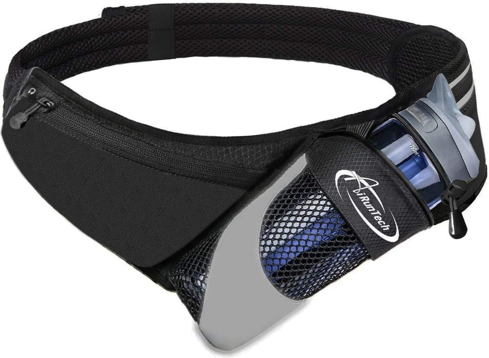 Versatile Running Hydration Pack with Adjustable Fit & Flexible Bottle Holder