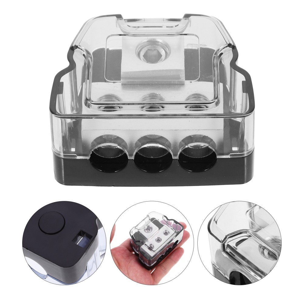 Zinc Alloy Distribution Block For Car Audio Systems Space Saving Design