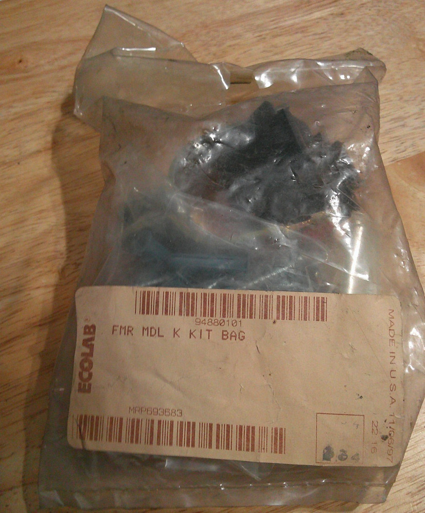 ECOLAB FMR MDL K KIT BAG (SEE NOTE)
