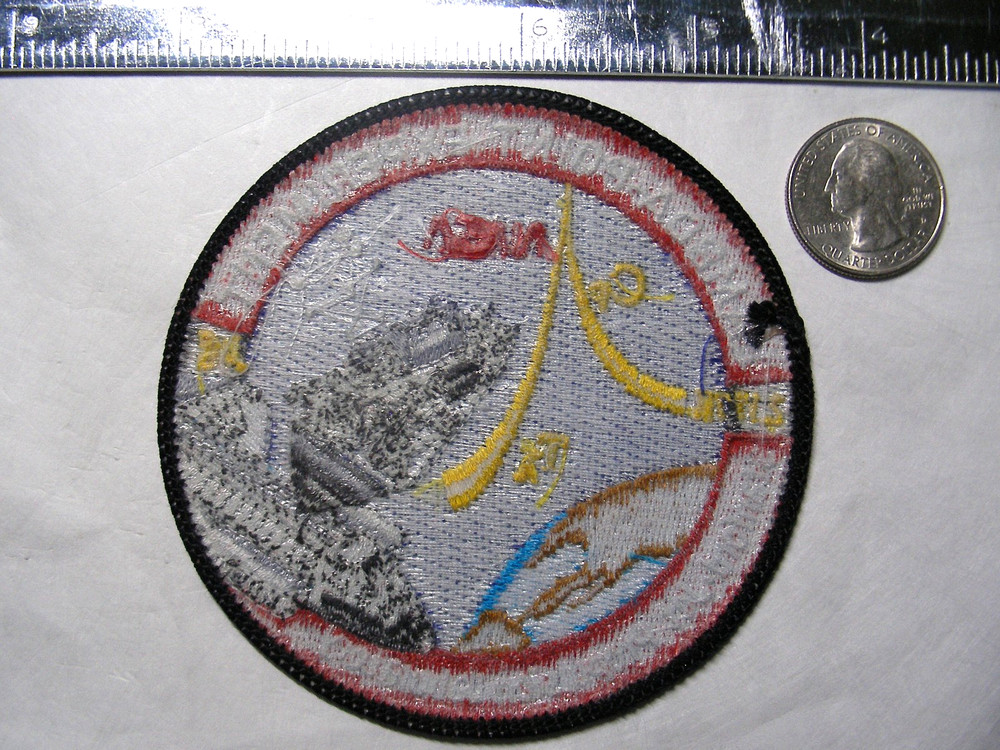STS-52 Lambda-Point Experiment in Microgravity Space Shuttle Patch NASA JPL