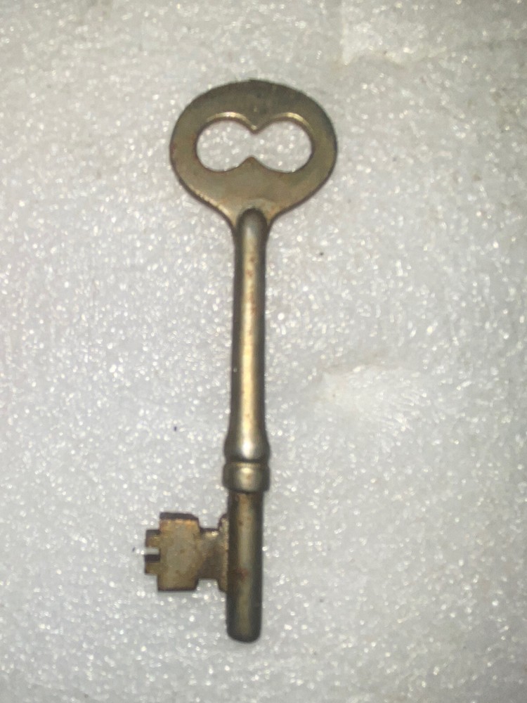 Antique Corbin Mortise Lock Skeleton Key Marked R25