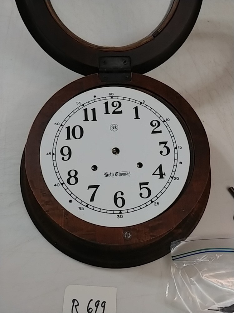 SETH THOMAS SEA CREST SHIP'S BELL CLOCK