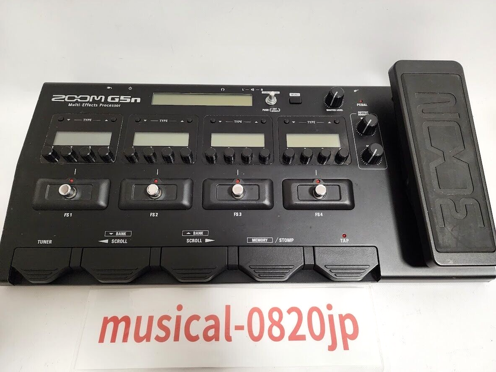 Zoom G5n Multi Effects Processor Effect Guitar Pedal