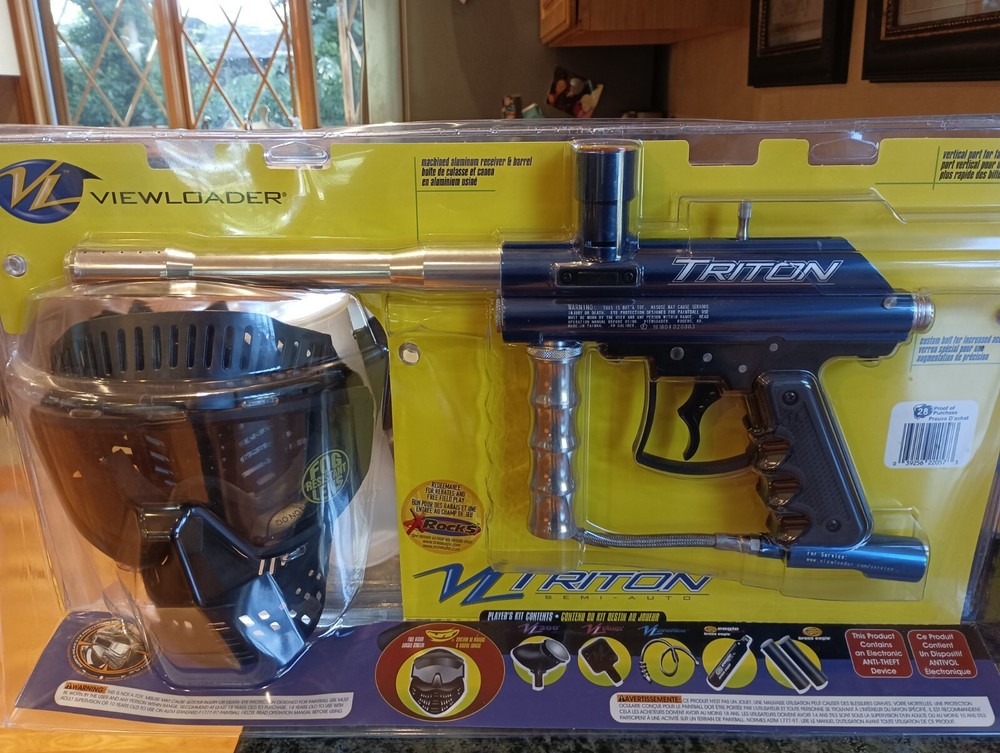 Triton paintball gun package kit