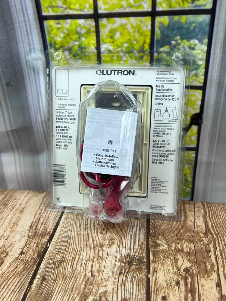 Lutron DL-3PSLHW-AL 3 Way Switch Light