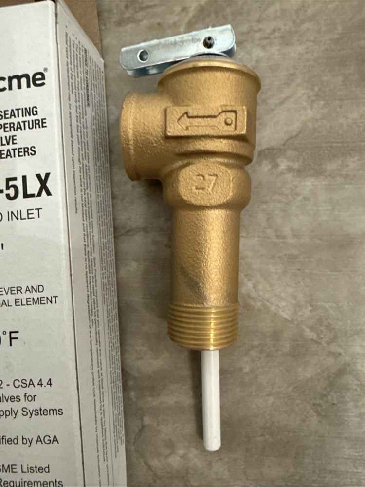 Cash Acme 3/4" NCLX-5LX Domestic T&P Relief Valve 19783-0150