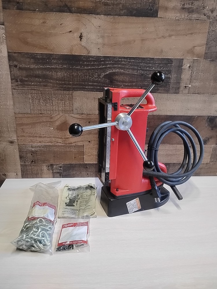NEW!! Milwaukee 4203 Electromagnetic Drill Press Base OPEN BOX!!