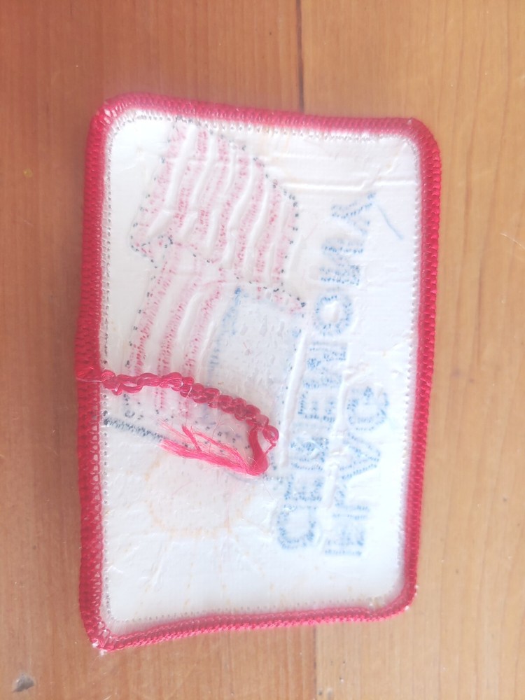 United States Flag Ceremony Patch