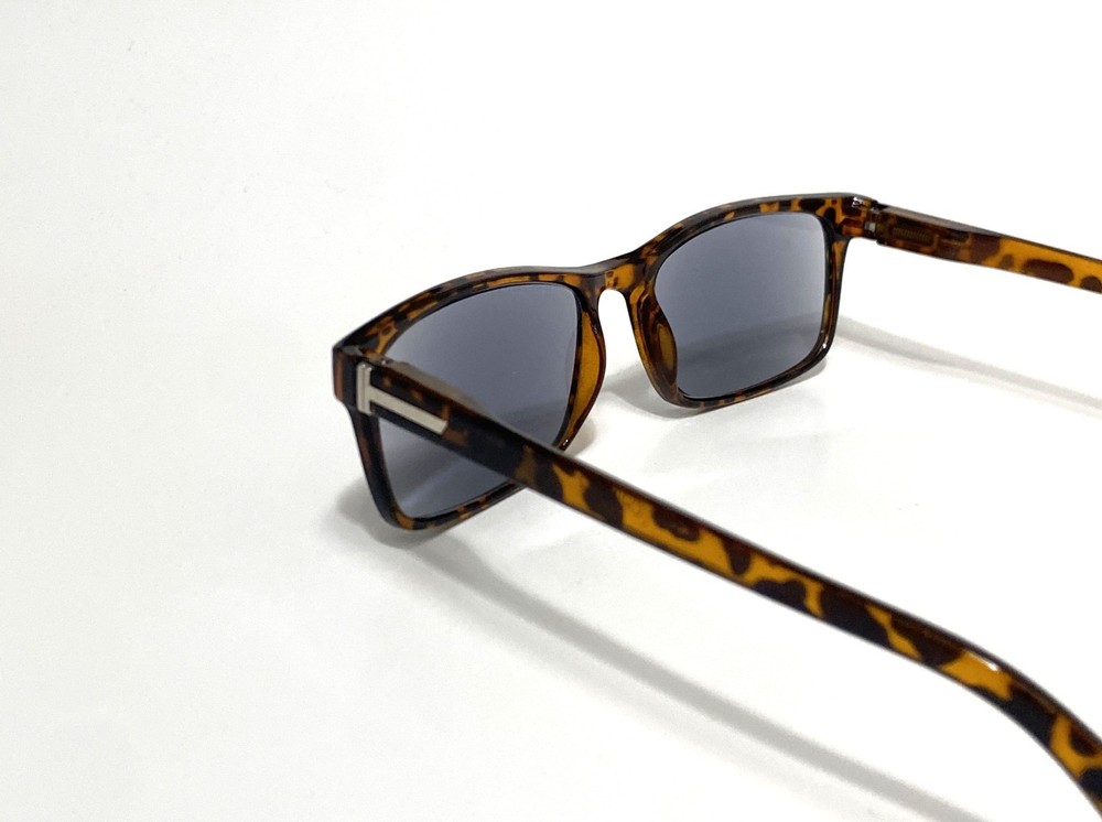 spring hinges UV SUN READERS rectangle TORTOISE FRAME powers +1.75 +2.00 +2.75
