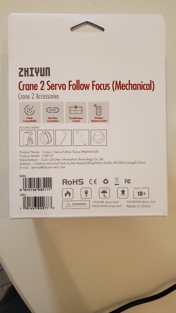Crane 2 Servo Follow Focus (Mechanical)