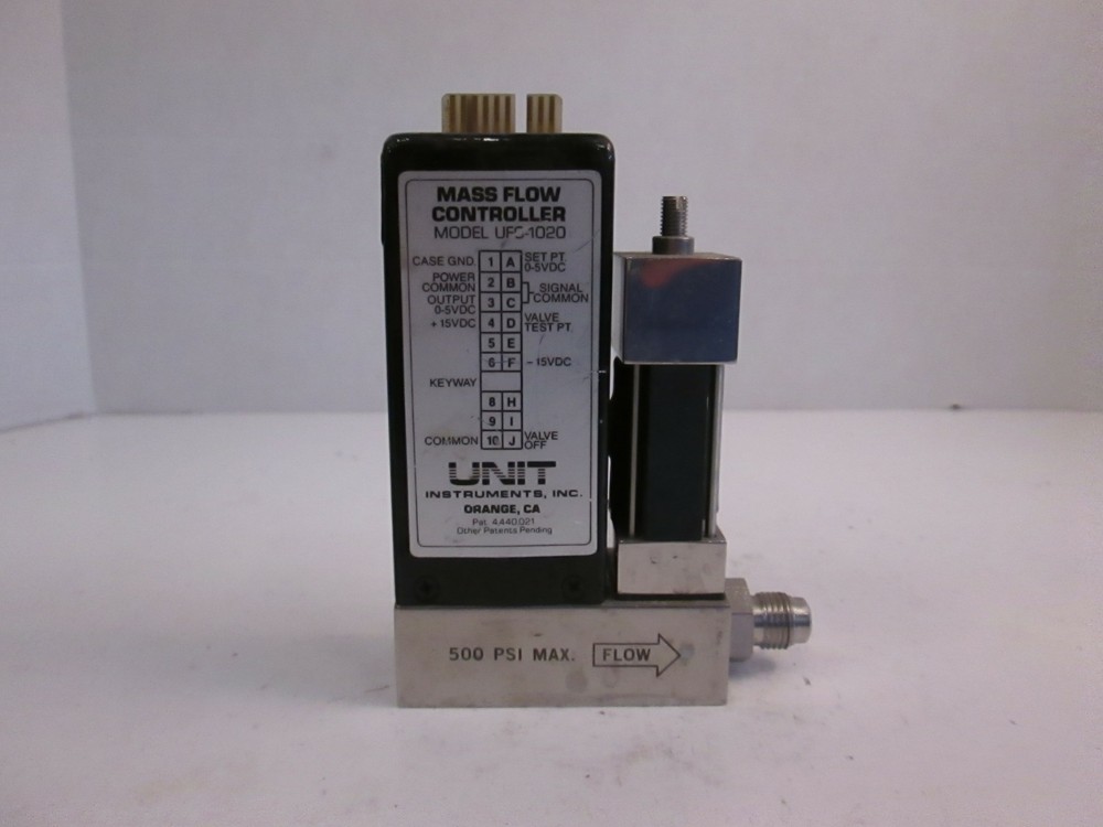 Unit UFC-1020 Mass Flow Controller MFC, N2, 50 SCCM