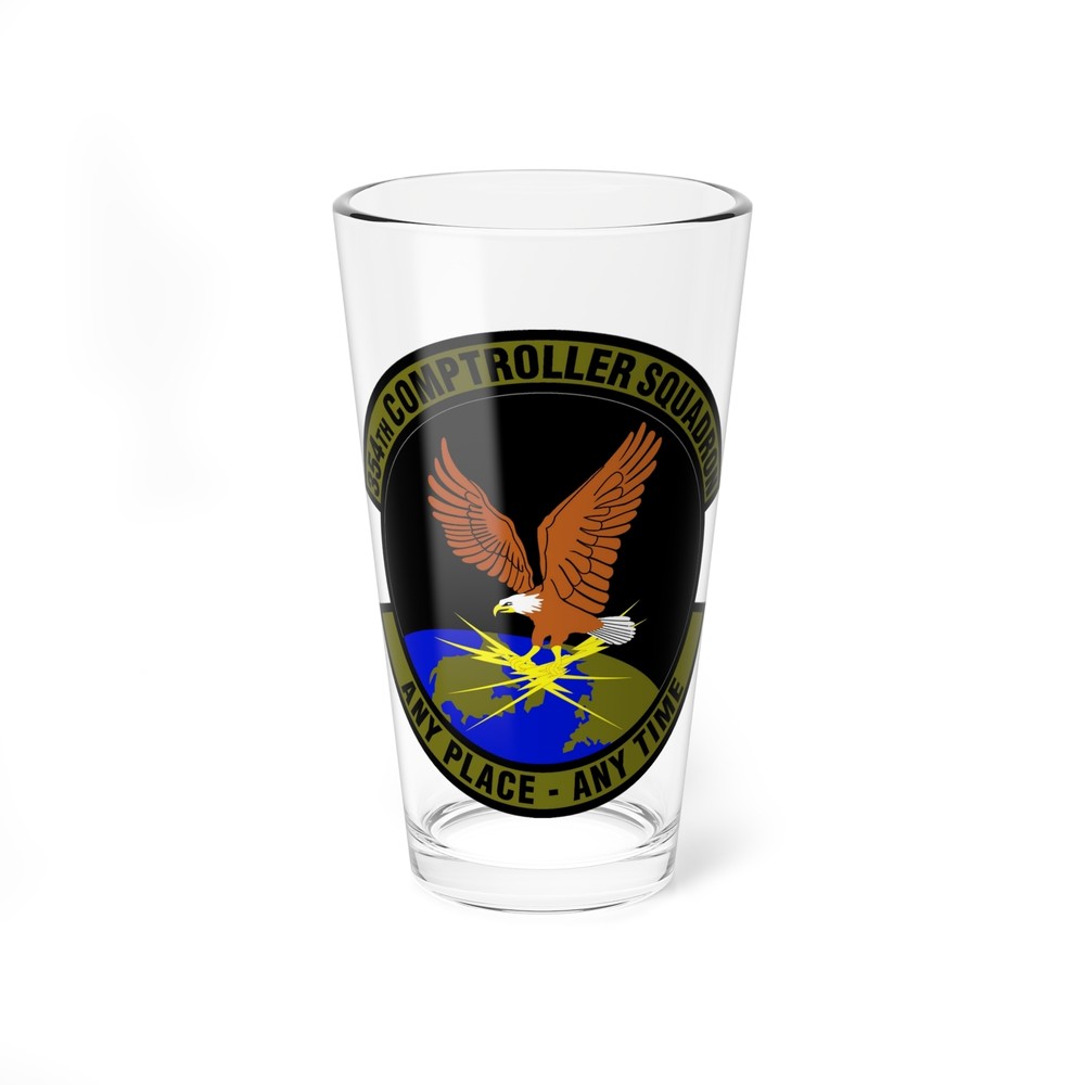 354th Comptroller Squadron (U.S. Air Force) Pint Glass 16oz