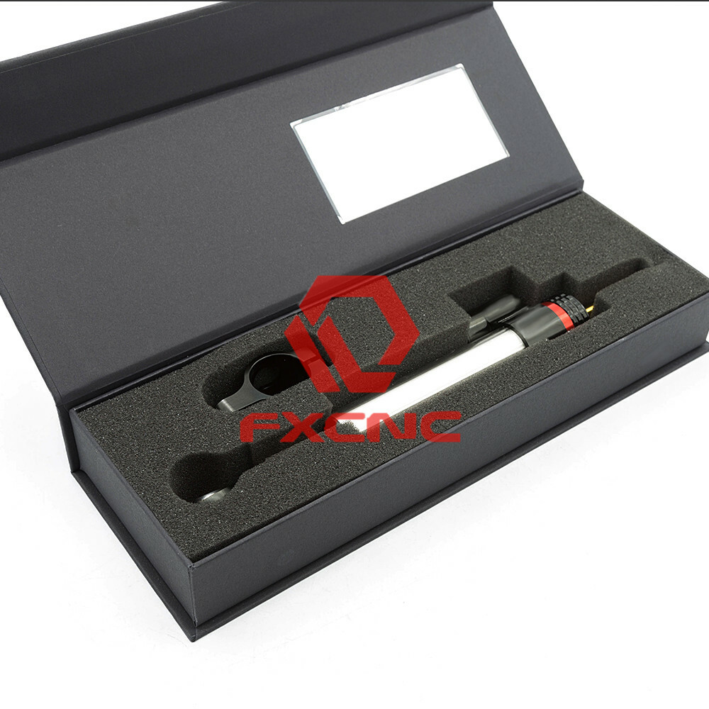 CNC Universal Motorcycle Steering Damper Stabilizer Linear Alumunm Silver 1xPcs
