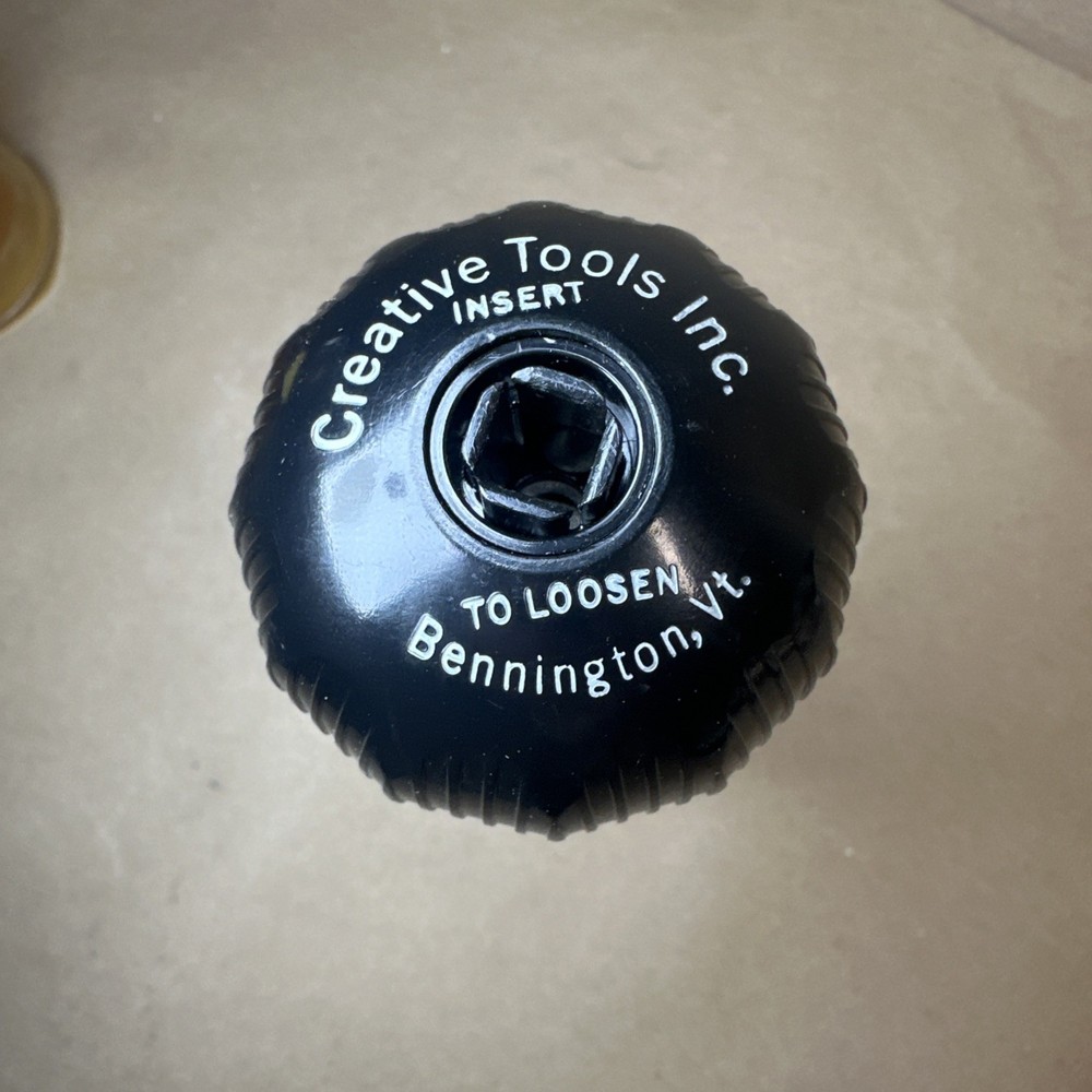 Vtg Creative Tools Inc. Easydriver Ratchet Ball W Everything (Yellow Case)