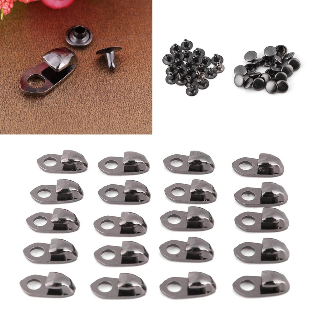 KooingTech 20PCS Boot Lace Hooks, Eyelets, Shoe Hooks #105, #105