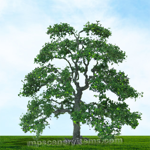 MP SCENERY 2 Live Oak HO Scale Architectural Model Trees Railroad Layout