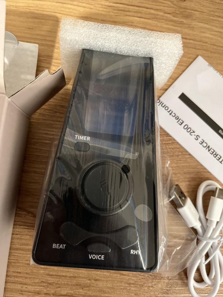 Digital Metronome w Timer Electronic Vocal Metronome Adjustable & Timed NEW