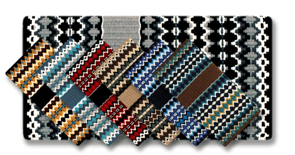 Mayatex Saddle Blanket 1459 Branding Iron 38x34