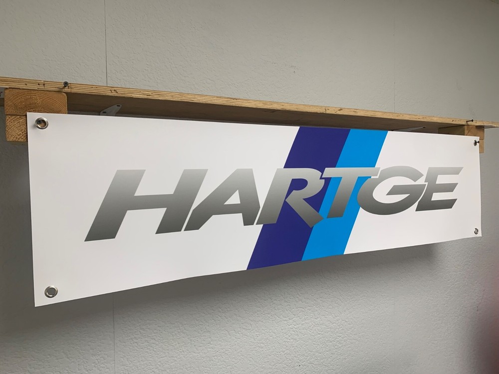 Hartge Banner Workshop Garage Sign BMW Performance Tuning