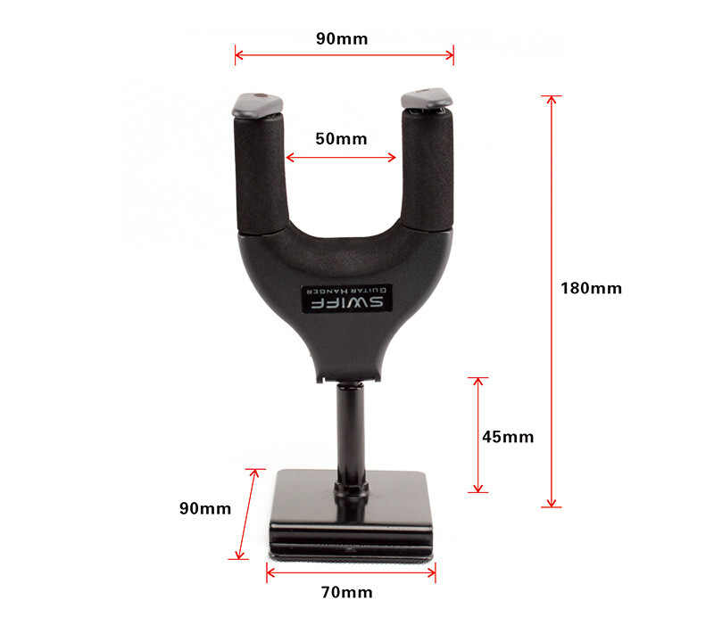 Gravity Guitar Ukulele Hanger Wall Mount Stand Hooks With Self-locking U2