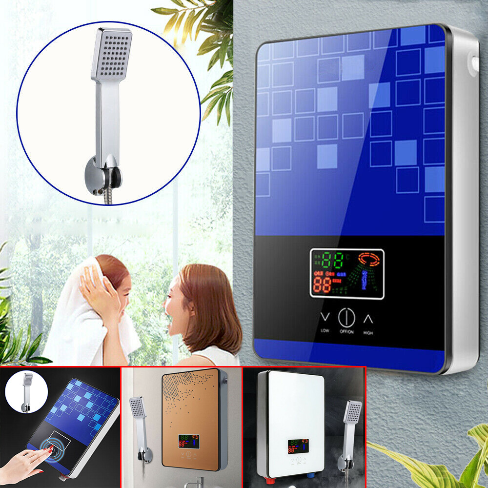 4500W 110V Instant Electric Tankless Hot Water Heater On Demand Whole House NEW
