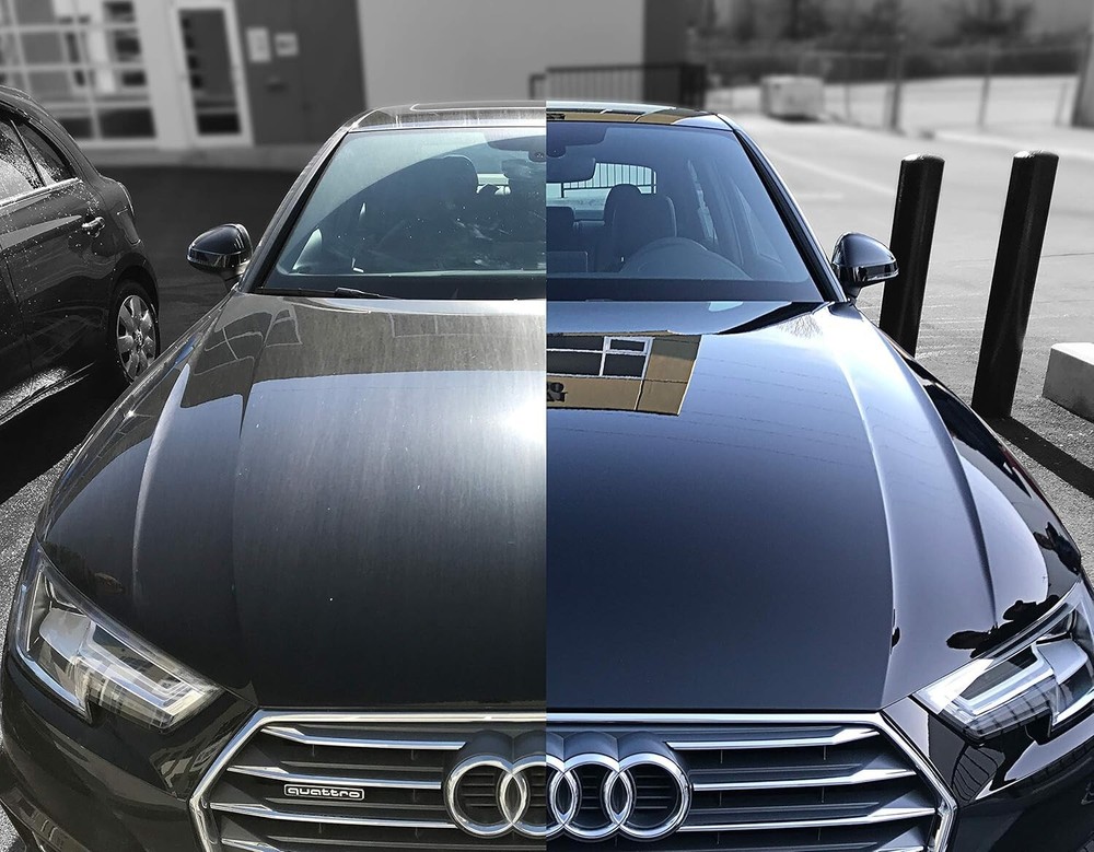 Hydrophobic 9H PRO Ceramic Coating Kit for Car Exterior Care - Easy Application