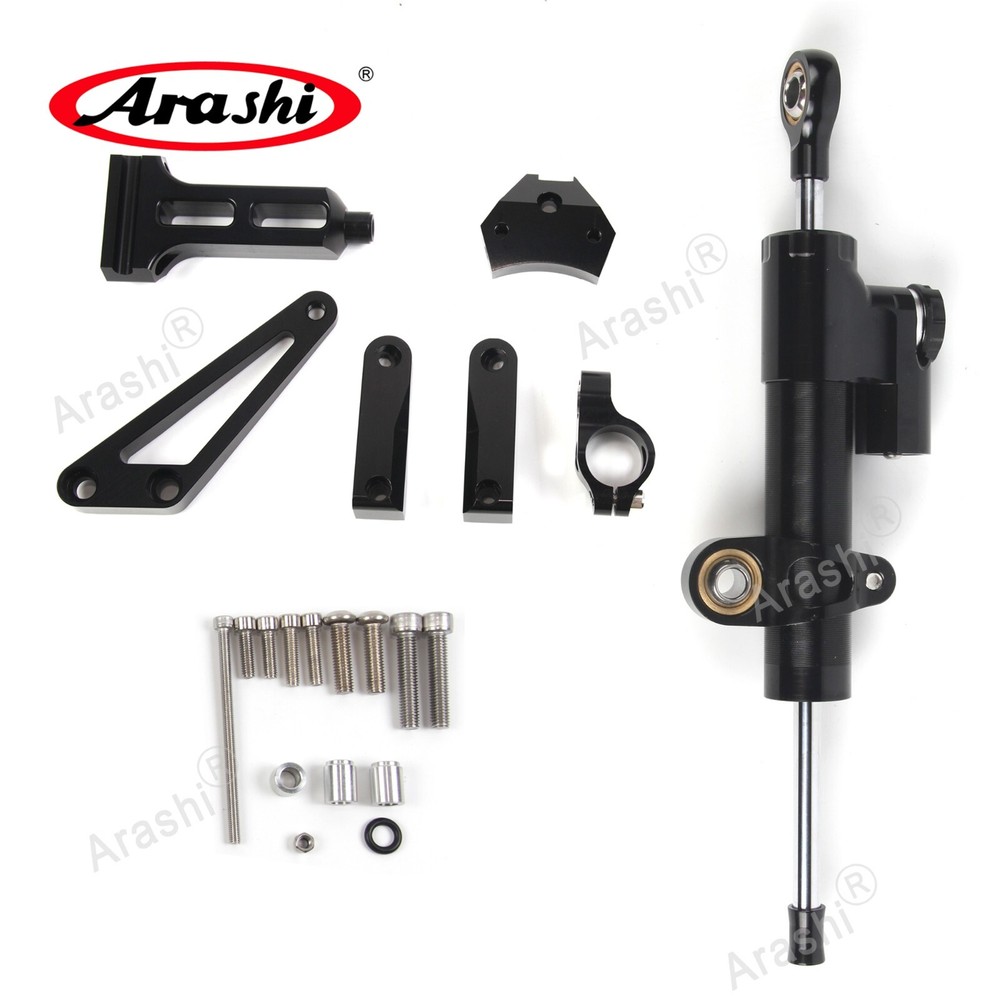 Steering Damper Stabilizer Bracket Mounting Kit For Honda CB 1300 2003 - 2011 BK