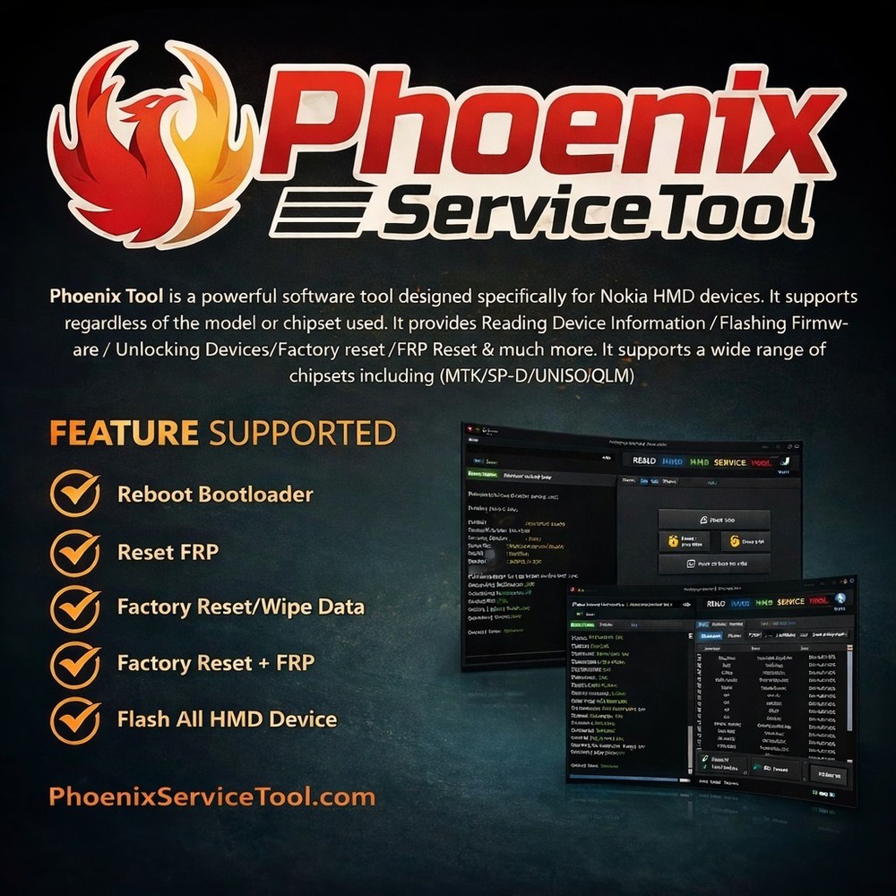 Phoenix Tool 5 Credits – GSM Unlock & Repair Software – Fast Digital Activation