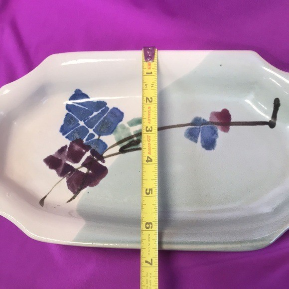 Kent Follette Signed Pottery Dish