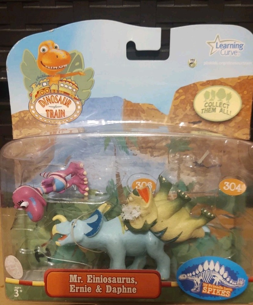 Learning Curve Dinosaur Train Mr. Einiosaurus Ernie & Daphne