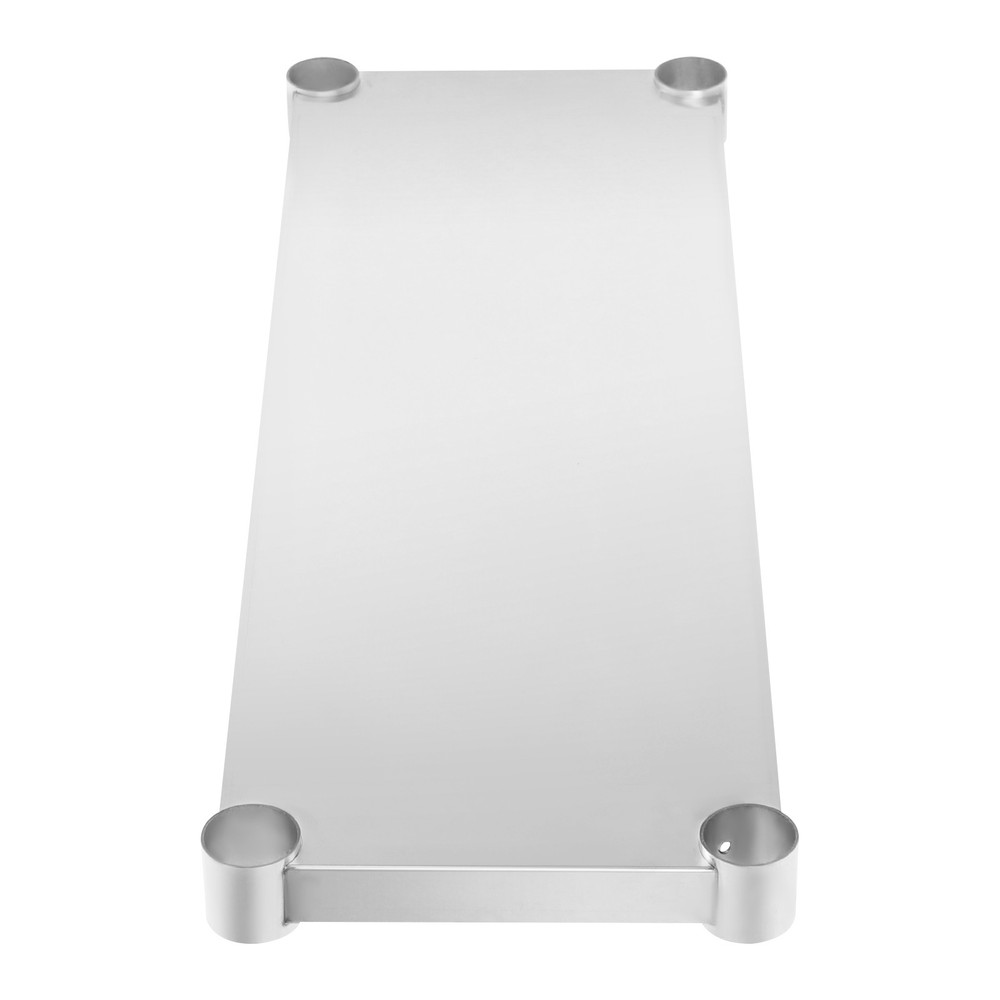 Under Shelf Stainless Steel Worktable Below Rack Storage Board Max. 100kg Load