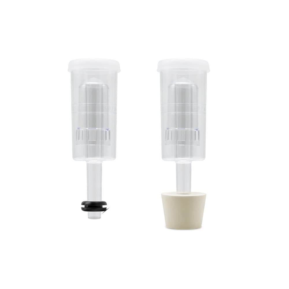 3piece Airlock 4 Pack โ€ Brewing & Fermentation Airlocks โ€ Use With Drille...