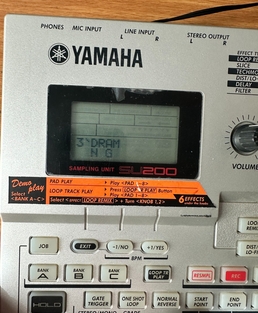 Yamaha SU200 Sampler/Looper [Non Functioning]