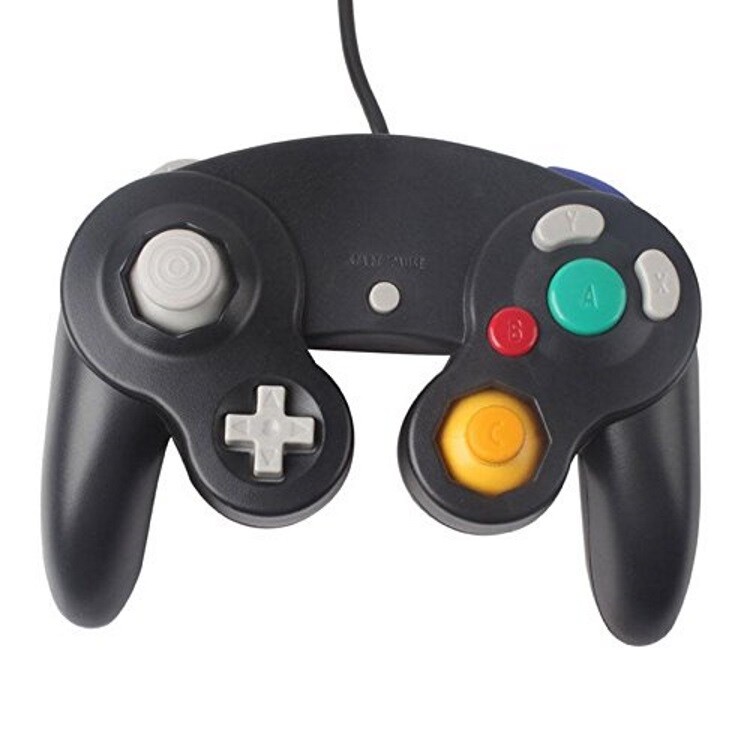 Lot Of 10 Black Controller Gamepad For GameCube Gamecube