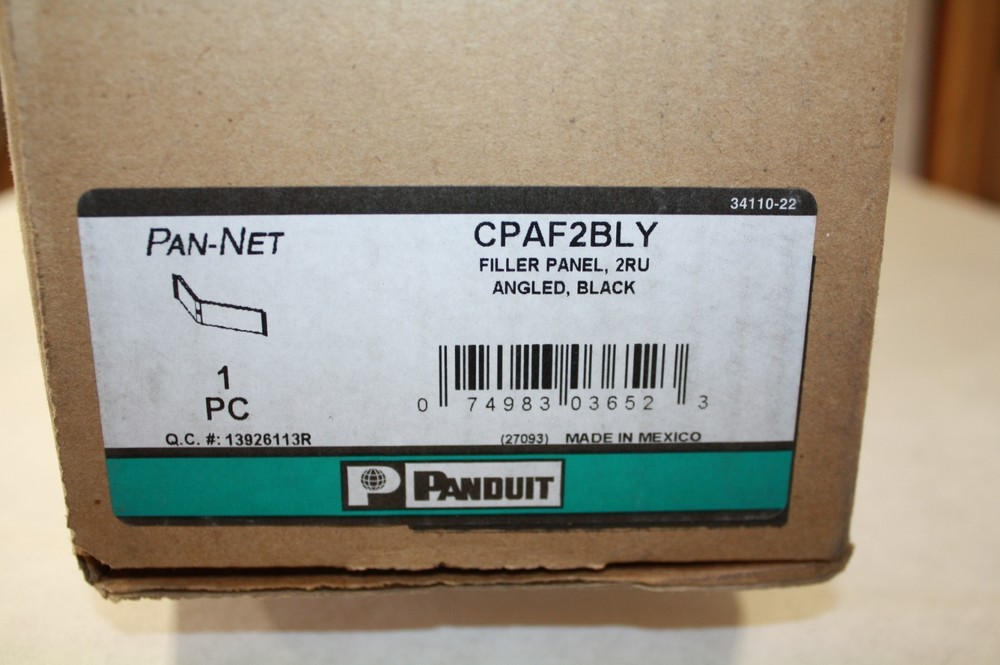 PANDUIT CPAF2BLY FILLER PANEL