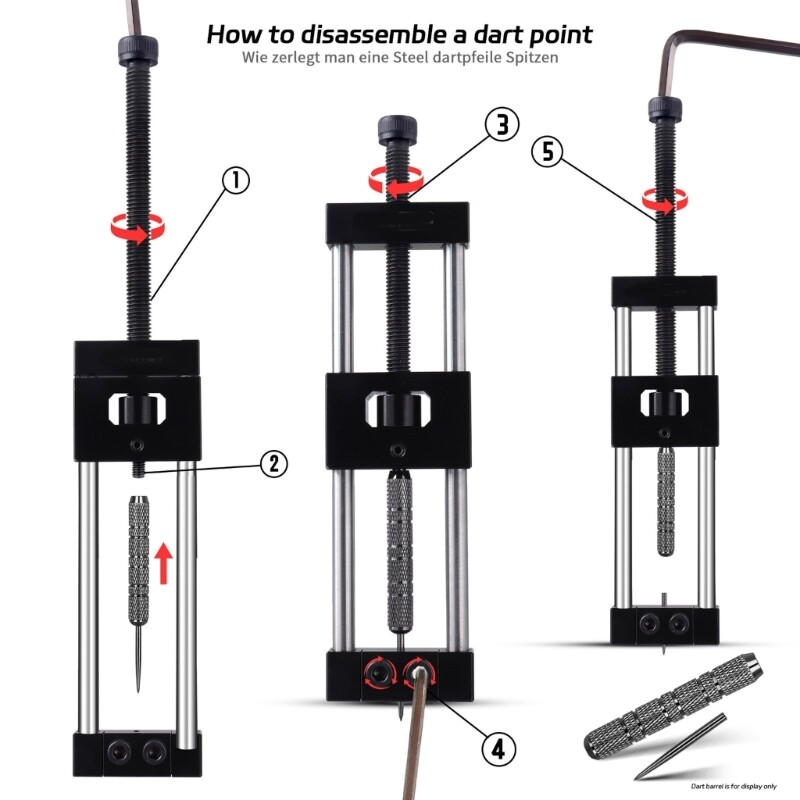 Precisions Engineered Darts Points Handy Tool Set for Smooth Darting Experience