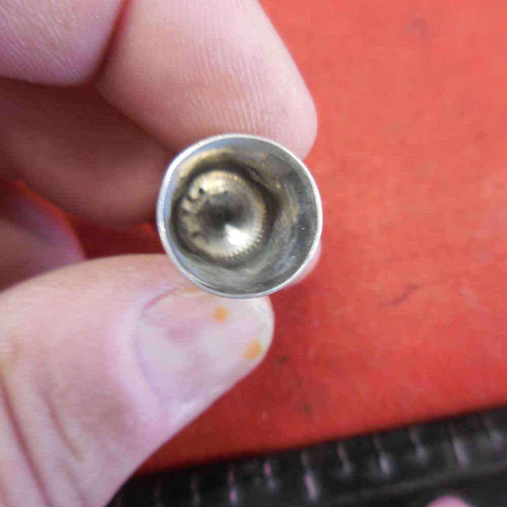 Vintage sterling silver Thimble -tested not marked #a