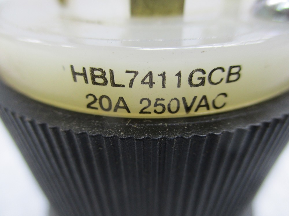 HUBBELL HBL7411GCB PLUG NSNP