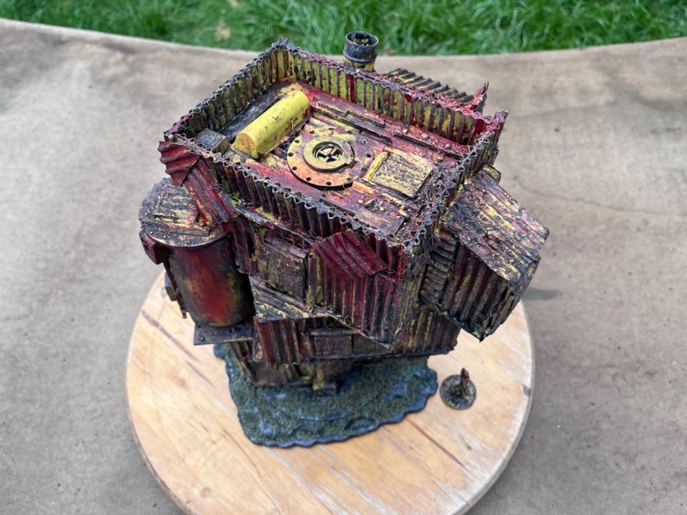 Sci-Fi Terrain pieces .14 – Tabletop Gaming scratch built.