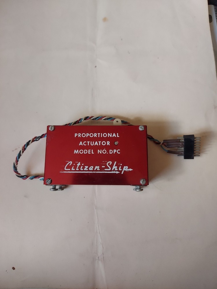 Vintage CITIZEN-SHIP - Motor Driven Actuator Model # DPC